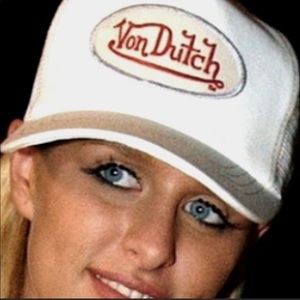 VON DUTCH Originals White Snapback Trucker Hat NEW
